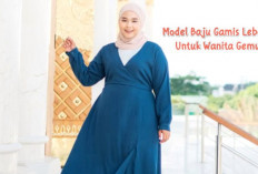 5 Model Baju Gamis Lebaran 2024 Untuk Wanita Gemuk Agar Terlihat Langsing dan Menawan