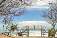 Pesona Pantai Cemoro Sewu Seluma Bikin Betah Berlama Memandangi Lautan Meski dari Pinggiran