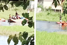 Sembilan Penumpang Dan Seorang Nahkoda Speedboat, Tercebur Ke Sungai Kelekar