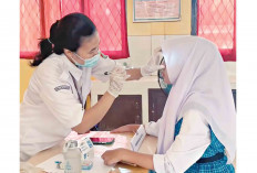 Puskesmas Karya Sakti Musi Rawas : Hasil CKG, Puluhan Siswa SMA Hipertensi dan Pre Diabetes