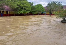Sekolah Terdampak Banjir di Musi Rawas, Ujian Akhir Terpaksa Ditunda