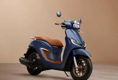 Honda Stylo 160 2026 Makin Stylish! Warna Burgundy hingga Royal Blue Bikin Skutik Retro Ini Naik Kelas 