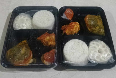 Murah Meriah Jajakan Nasi Ayam Hanya Rp 8.000 Per Porsi