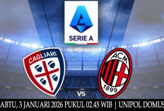Prediksi Cagliari vs AC Milan, Liga Italia 2025/2026, Giornata 18, Cek Link Live