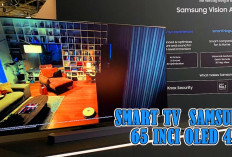 Smart TV  65 Inci Samsung  OLED 4K, Paduan  HDR Plus Dolby Atmos Berikan Pengalaman Nonton Terbaik