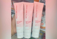 Serum Tubuh Sekaligus Sunscreen, Grace and Glow Brightening Sun Body Serum Jadi Buruan