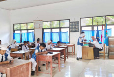 Pelajar SMPN 15 Lubuk Linggau Adakan Ujian Sumatif Berbasis Tamplate Online CBT, Begini Kelebihannya