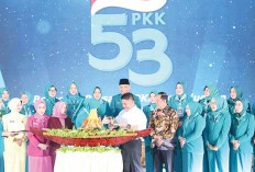 Ketua TP PKK Musi Rawas Hadiri Rakon PKK dan Rakerda Dekranasda Sumsel, PKK Penggerak Potensi Masyarakat