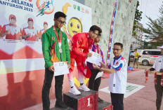 Atlet Panjat Tebing Muba Pertahankan Gelar Juara Umum PORPROV XV Sumsel 2025