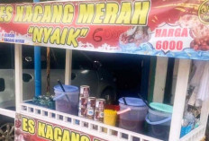 Kuliner Lubuk Linggau : Es Kacang Merah Nyaik Segar Harga Cuma Rp 6.000