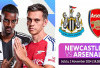 Newcastle United vs Arsenal, Buang Poin Lagi?, Liga Inggris 2024/2025, Matchday 10, Tayang Kapan?