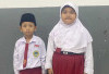 Aishwa dan Kaio Siswa SD Al Furqon Juara Peragaan Sholat FASI XII Tingkat Kota Lubuk Linggau