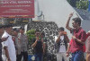 Massa Demo Pertamina, Diduga Ada Keterlibatan Oknum Dibalik Pengoplosan BBM Subsidi di Musi Rawas