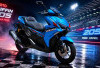 Desain Mirip Aerox tapi Lebih Bertenaga, WMoto Griffin 205 Jadi Sorotan Baru