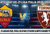 Pembalasan Il Giallorossi?, Prediksi Torino vs AS Roma, Liga Italia 2025/2026, Matchday ke-21, Tayang di Mana?