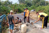 Program BELIDA Terus Bergerak di Musi Rawas, Tanggul Jembatan Longsor di Purwodadi Diperbaiki