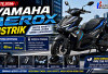 Yamaha Aerox Listrik 2026 Resmi Meluncur, Skutik Sporty Bertenaga Listrik dengan Teknologi Modern