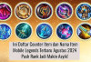 Ini Daftar Counter Item dan Nama Item Mobile Legends Terbaru Agustus 2024, Push Rank Jadi Makin Asyik!