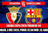 Blaugrana Kunci Gelar?, Prediksi Osasuna vs Barcelona, LaLiga 2025/2026, Pekan ke-34, Live di Mana?