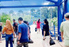 Hilangkan Rasa Waswas, Jembatan Biru Jadi Ikon Baru Wisata Sungai Malus Batu Pepe