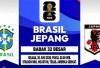 Sejarah Baru?, Prediksi Brasil vs Jepang, Piala Dunia 2026, Babak 32 Besar, Cek Link Live Streaming