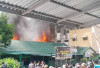 Kebakaran Terjadi di Pasar Inpres Belakang Koramil Lubuklinggau 