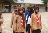 Ekskul Pramuka SMPN 12 Lubuk Linggau Jadi Wadah Pengembangan Diri Siswa