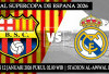 Jadwal Barcelona vs Real Madrid, Final Supercopa de Espana 2026, El Clasico, Live TV Apa?