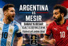 Sama-sama Rentan, Prediksi Argentina vs Mesir, Piala Dunia 2026, Babak 16 Besar, Live TVRI
