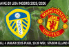 The Roses Derby, Jadwal Leeds United vs Manchester United, EPL 2025/2026, Pekan ke-20, Jam Tayang