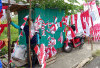 Penjual Bendera Merah Putih Mulai Menjamur di Lubuklinggau