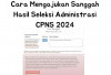 Gagal Seleksi Administrasi CPNS 2024? Berikut 7 Cara Mengajukan Sanggahnya