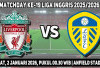 Prediksi Liverpool vs Leeds United, Liga Inggris 2025/2026, Matchday ke-19, Live di Mana?