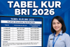 Update KUR BRI 2026: Tabel Angsuran Pinjaman Rp15 Juta Lengkap Terbaru