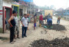 Jalan Rusak Sekayu-PALI Ditimbun 